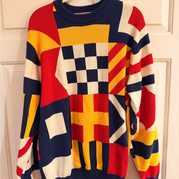 Kiel James Patrick Maritime Flag Sweater